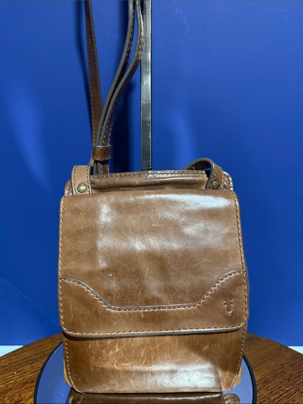 Melissa Sling Leather Crossbody Bag